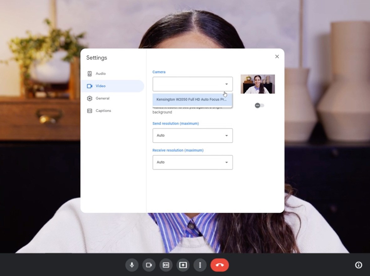 Screen Shot from the TrueHue software settings.
