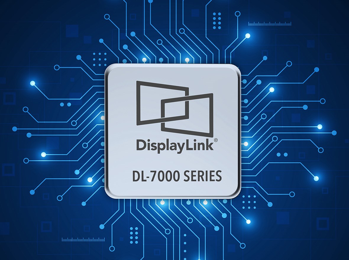 Display Link - 7000 series chip.