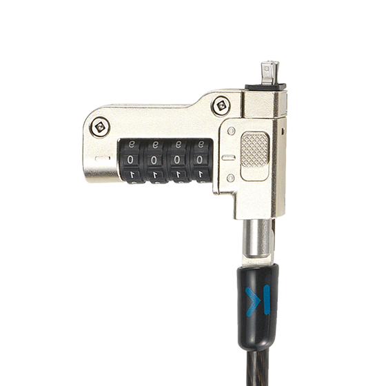 Combination Locks for Wedge-Shaped Lock Slot on white background.