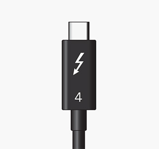 Thunderbolt 4 cable.